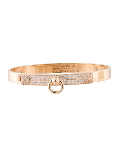 18K Diamond Collier de Chien Bracelet .